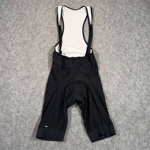 Giordana Active Black White Padded Bib Cycling Biking Shorts Men's Size Medium